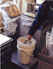 秤量残原料ラベル印刷
