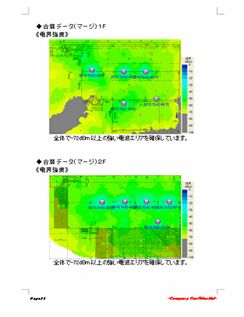 コミッション＆テストレポート例3